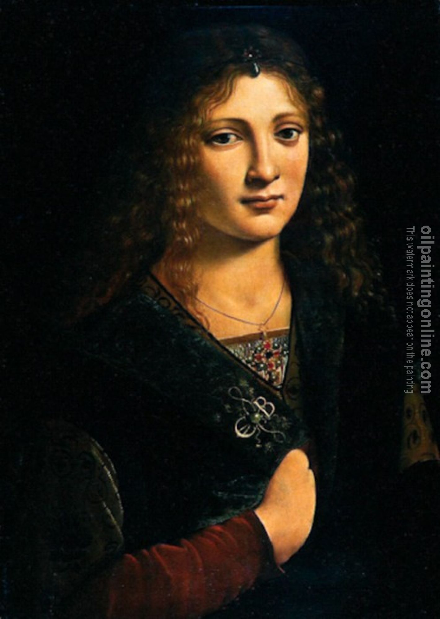 Boltraffio, Giovanni Antonio - portrait alleged to be of Anne Whateley